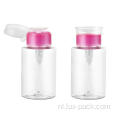 Plastic nagellak removerpomp dispenser fles